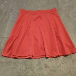 Elegant Red Women's Skirt